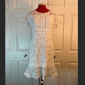 White Lace SouLiMei Fashion Dress